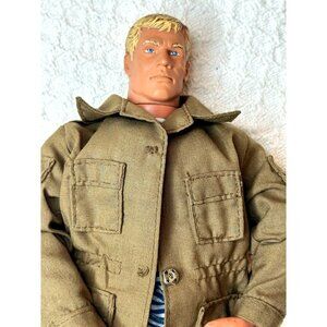 Action Man Soldier Figure Blonde Hair Blue Eyes Military Outfit Boots Ken GI Joe